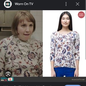 Club Monaco Floral Sweater